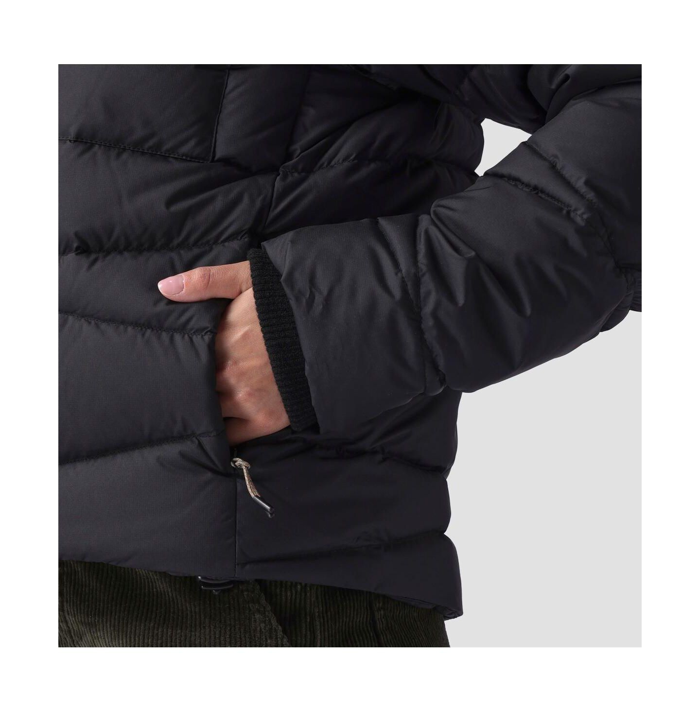Женская куртка Backcountry Stansbury Allied Down Jacket, цвет: Чёрный — фото 3