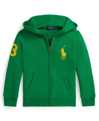 Boys 2-7 Big Pony Fleece Full-Zip Hoodie