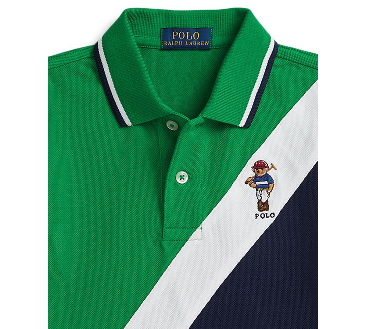 Polo Ralph Lauren Boys 2-7 Bear Short-Sleeve Shirt