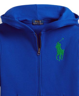 Boys 8-20 Big Pony Fleece Full-Zip Hoodie