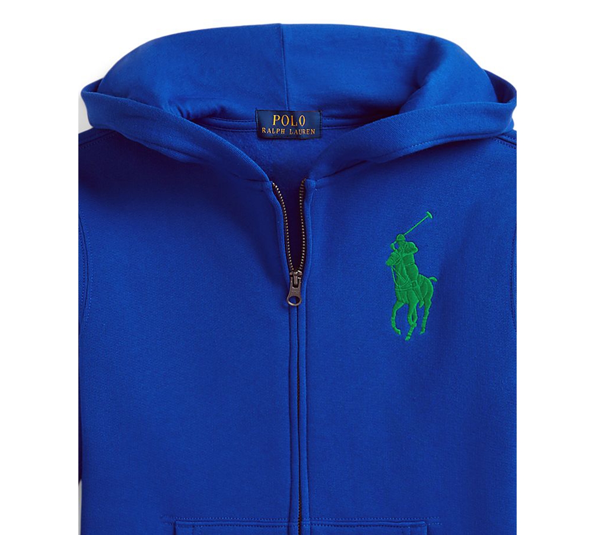 Polo Ralph Lauren Boys 8-20 Big Pony Fleece Full-Zip Hoodie