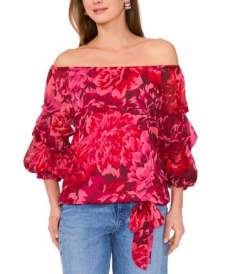 Macy's - Women's Off-The-Shoulder Blouse