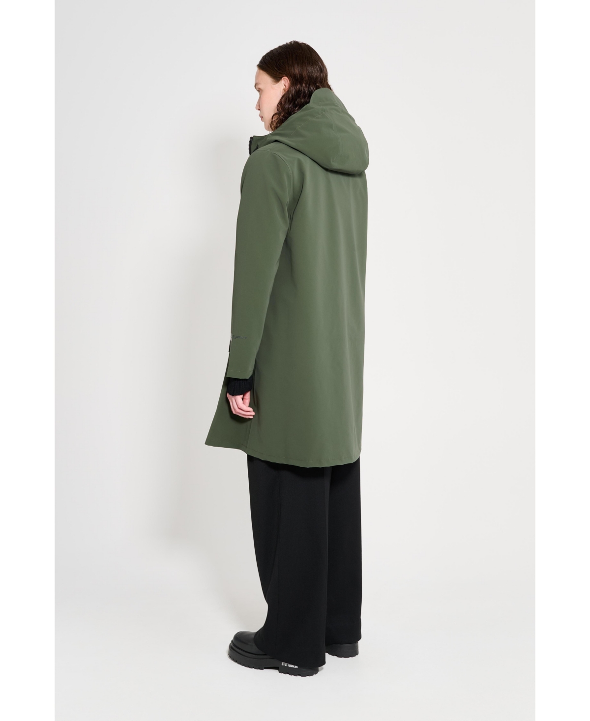 Stutterheim Women's Mosebacke Patch Raincoat