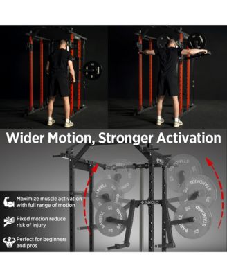 Lateral Raise Machine for Squat Rack - Deltoid Trainer with 1" Hole Compatibility