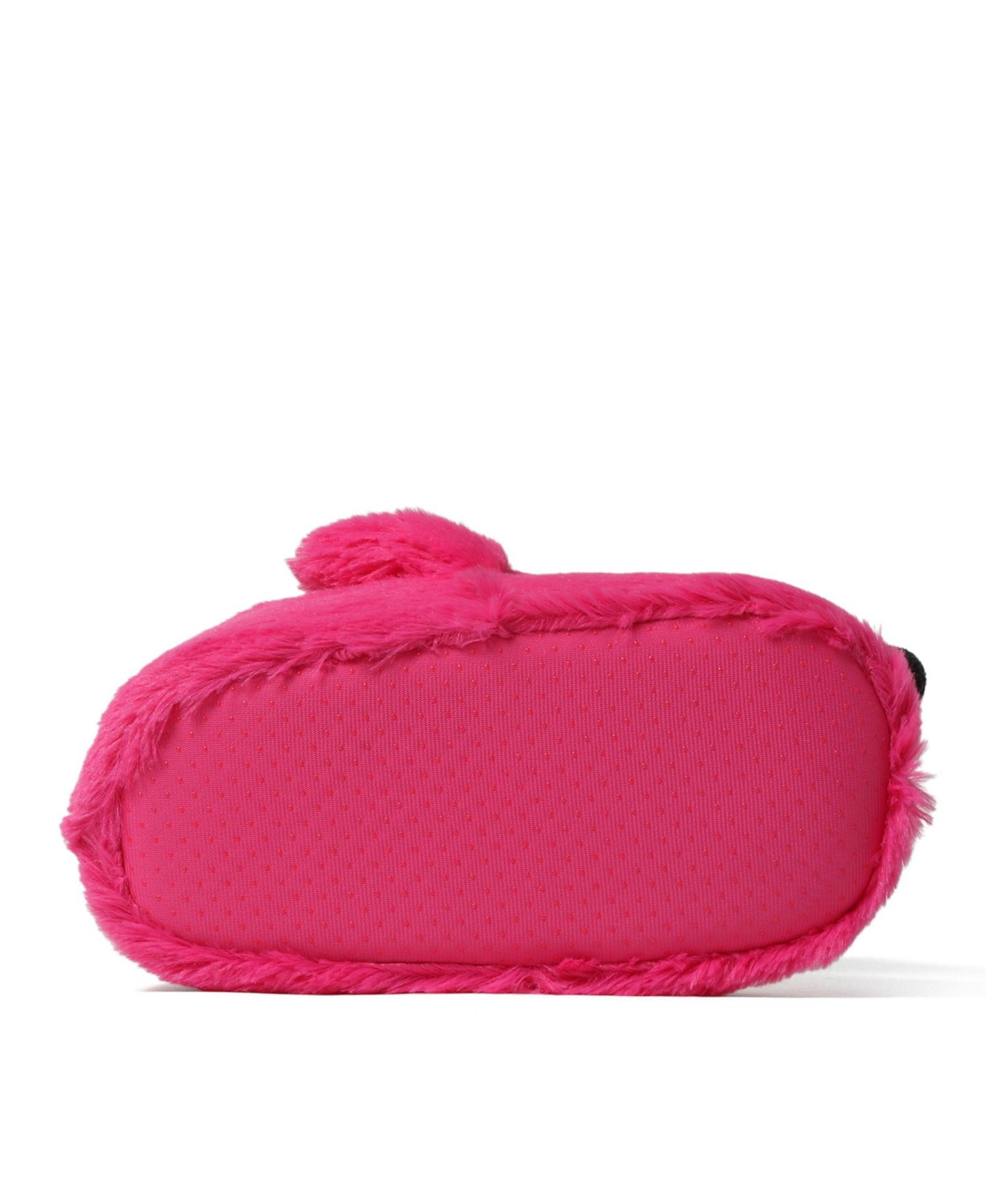 Женские тапочки Dearfoams Cozyfoams Overstuffed Bear Closed Back Slipper, цвет: Фламинго — фото 5