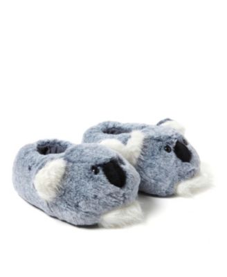 Cozyfoams Women's Overstuffed Bear Closed Back Slipper