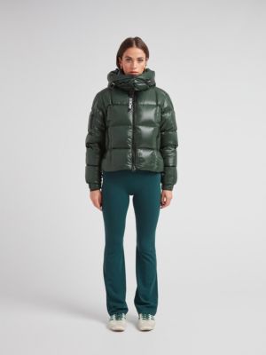 Women's EZ Boxed Hooded Cropped Puffer Coat