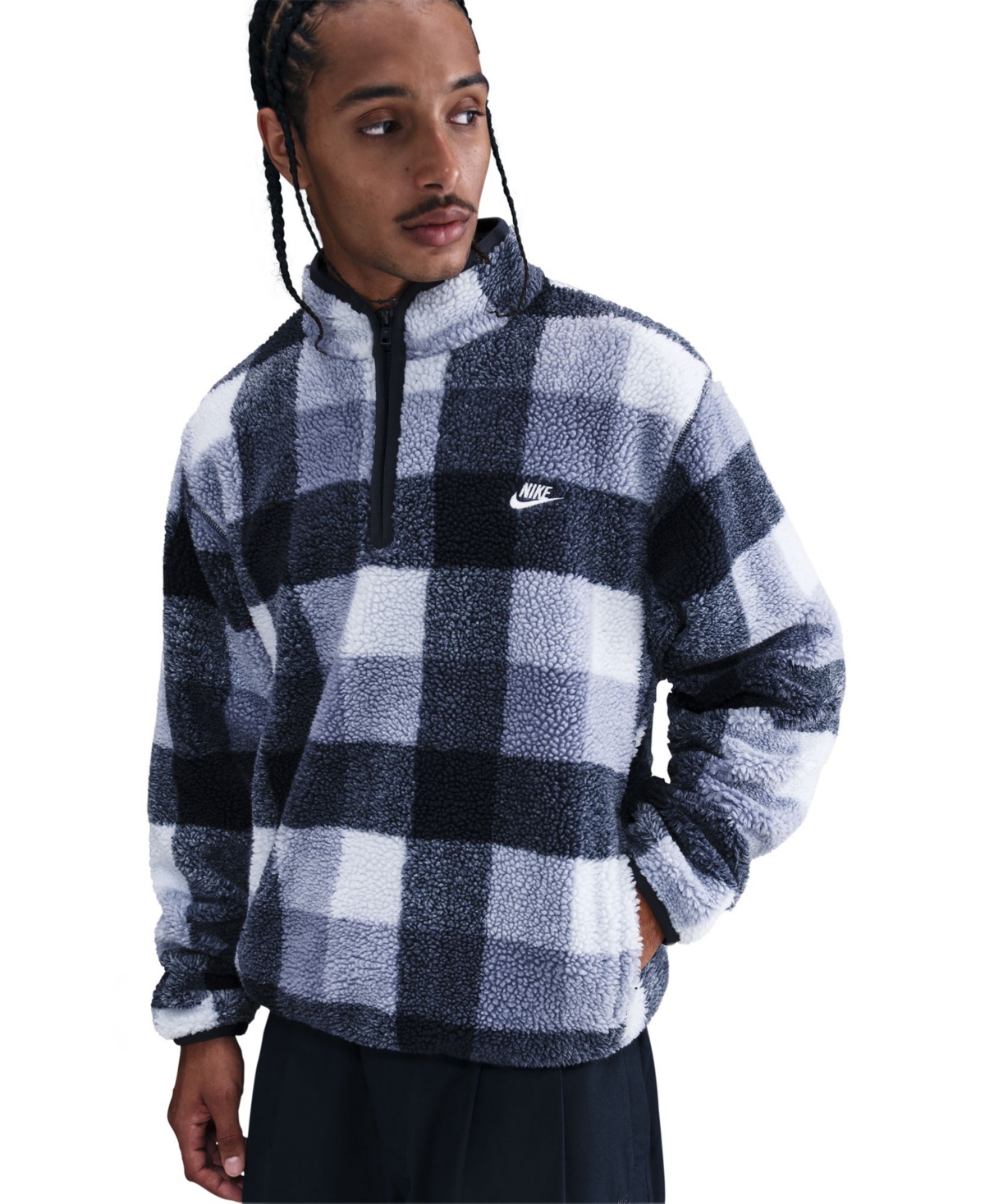 Nike Men's Club Winterized Half-Zip Sweatshirt