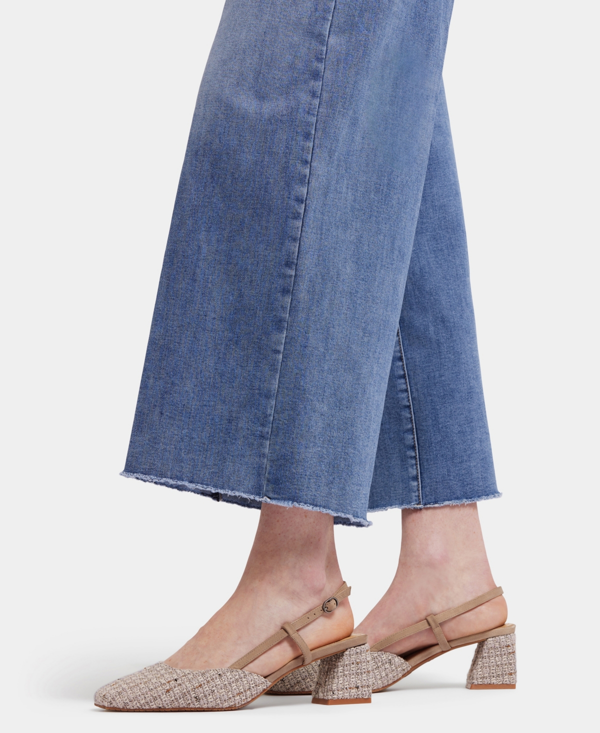 Nydj Women's Brodi Wide Leg Ankle Jeans