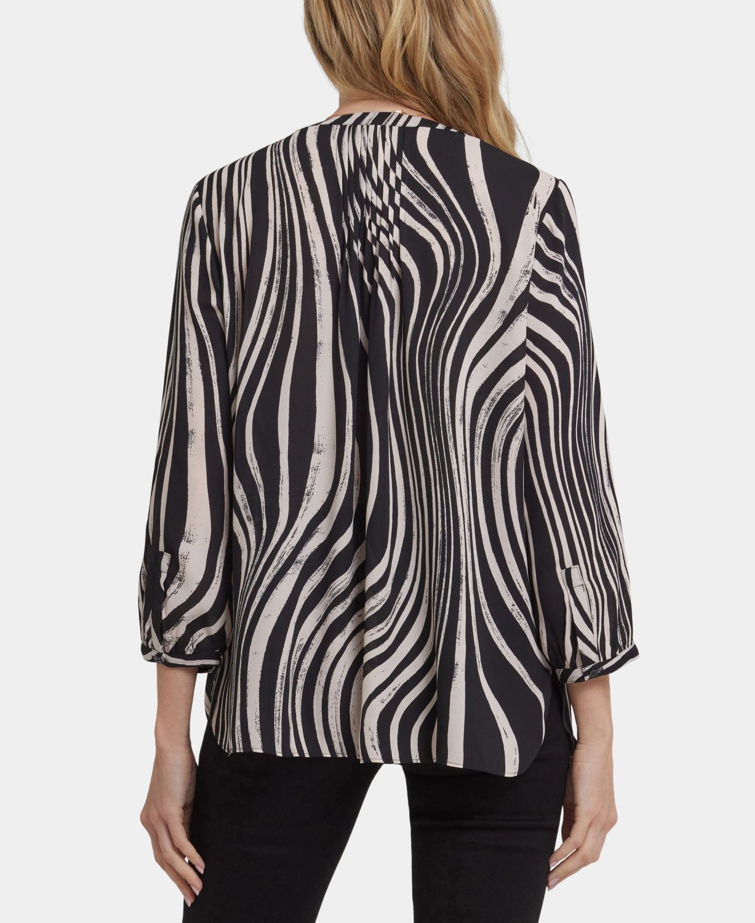 Women's Pintuck Blouse Top