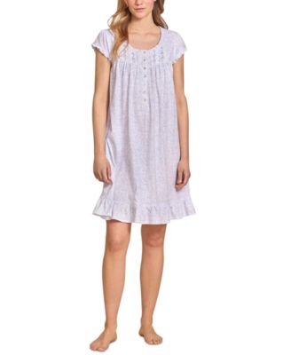 Eileen West - Women's Cotton Knit Short Gown