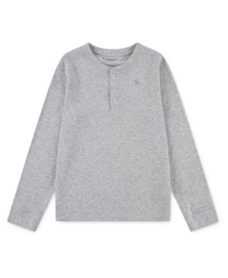 abercrombie kids - Boys 5-16 Long-Sleeve Henley Waffle T-Shirt