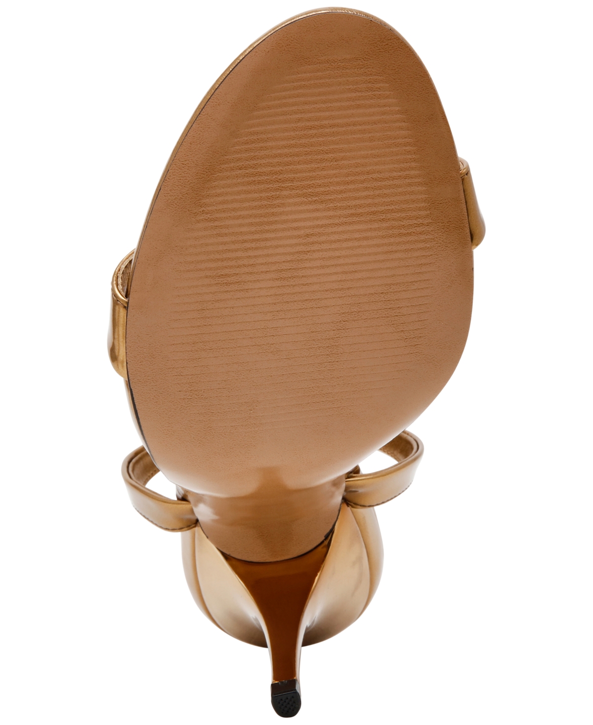 Steve Madden Foxx Ankle Strap Sandal In Gold