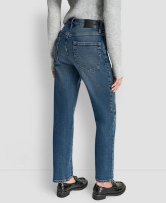 Women's Mid-Rise Classic Straight Jeans