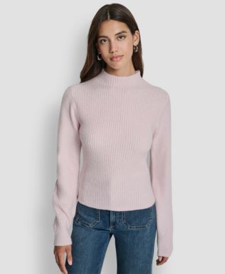 Women's Crewneck Blouson Sleeves Sweater