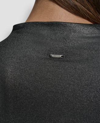 Women's Ruched Detail Long-Sleeve Top