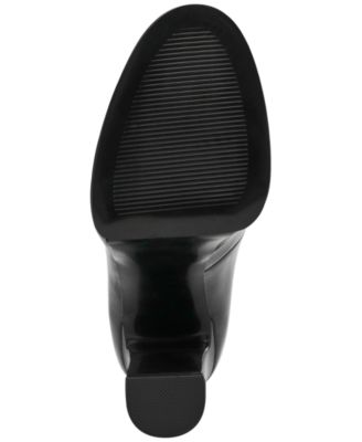 Women's Peyton Cap-Toe Platform Mary-Jane Pumps