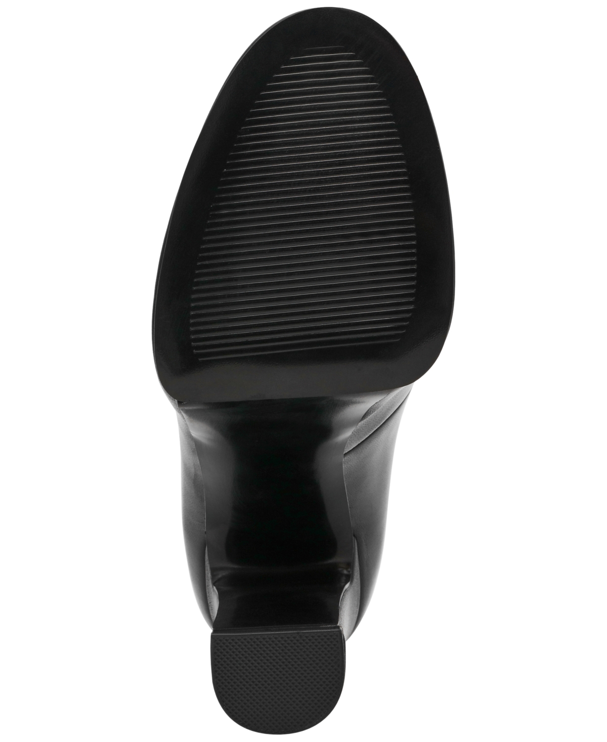 Steve Madden Women's Peyton Cap-toe Platform Mary-jane Pumps In Black