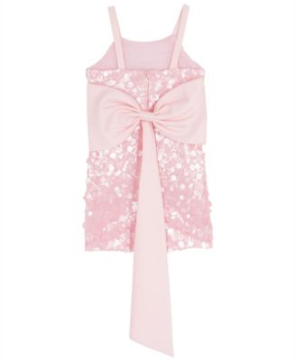 Girls 7-16 Sequin Mesh A-Line Dress