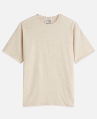 Men's Raw-Edged Relaxed-Fit T-Shirt