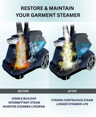 Upright Garment Steamer Descaling Packets for Mineral Build-Up, 10 Piece