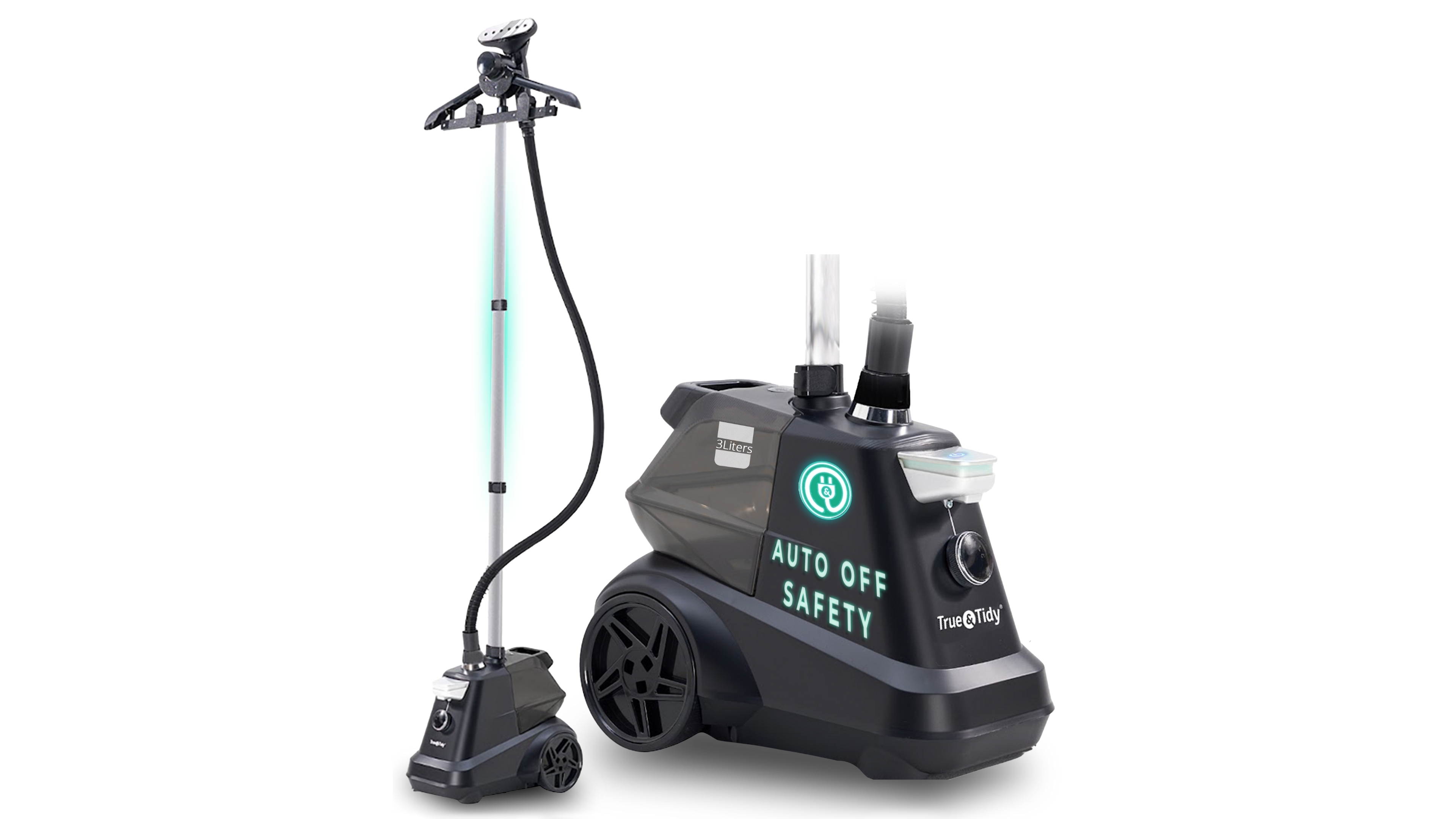 True & Tidy Industrial Grade 68.9" Garment Steamer