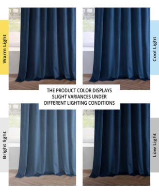 Simply Velvet Room Darkening Curtain Pair (2 Panels)