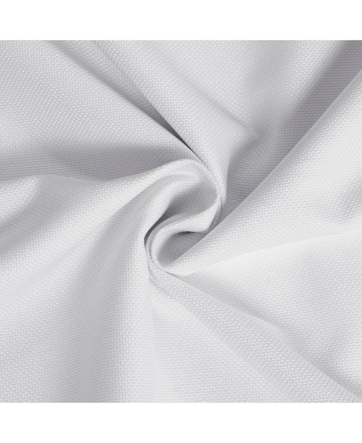 Half Price Drapes White Grommet Performance Linen Hotel Blackout Curtain