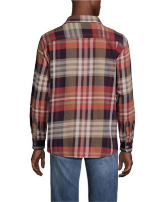 Men's Long Sleeve Authentic Flannel Shirt