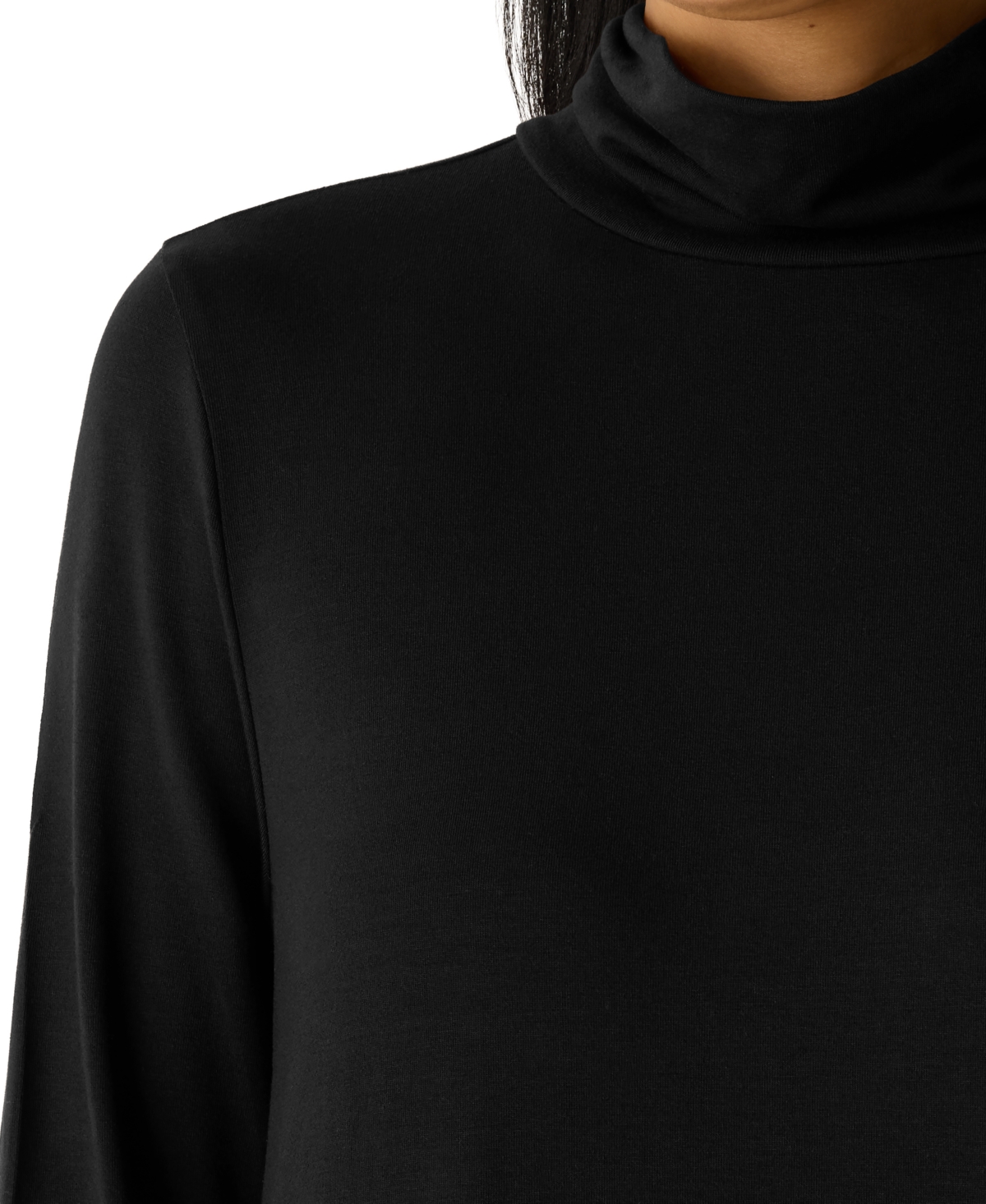 Eileen Fisher Women's Turtle Neck A-Line Dress, Regular and Plus