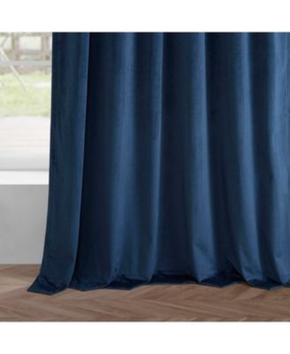 Simply Velvet Room Darkening Curtain Pair (2 Panels)