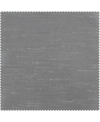 Vintage Textured Faux Dupioni Silk Curtain