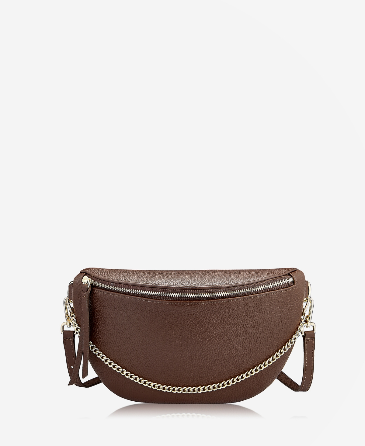Gigi New York Beck Mini Crossbody Sling Bag In Brown