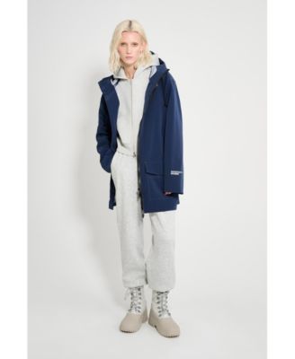 Men's Classic and Unisex Stockholm Patch Raincoat