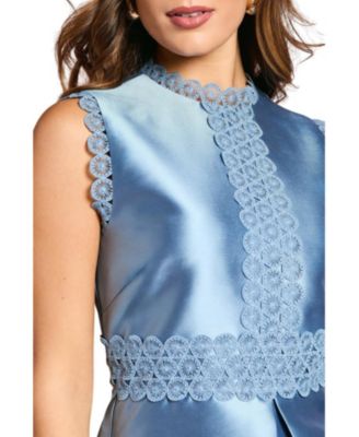 Women's Twill Lace Dress