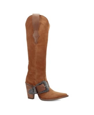 Women's Shoe Designed With Suede/Polyester (Yeehottie) - Boots