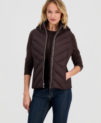 Women's Hooded Puffer Vest