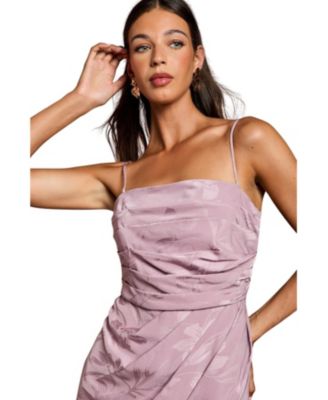 Women's Midaxi Dress With Wrap Skirt