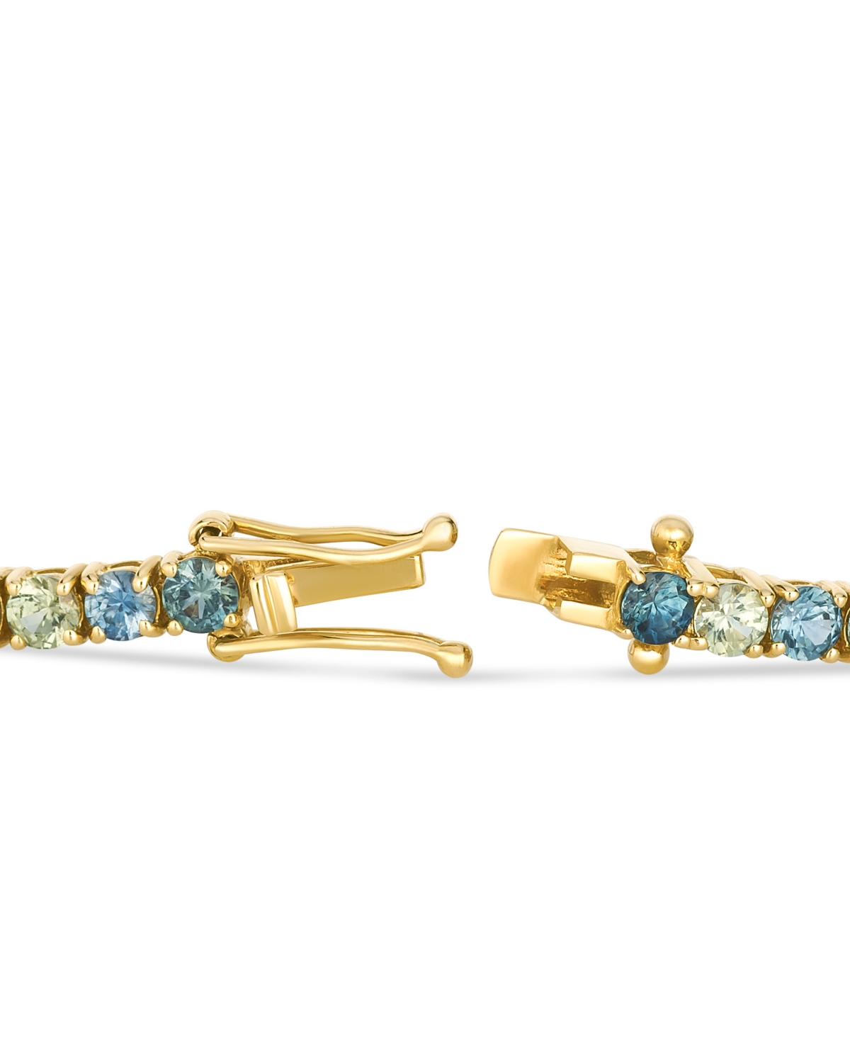 Le Vian Montana Sapphire (7 Ct. T.w.) Bracelet In 14k Honey Gold