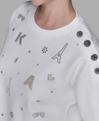 Women's Crewneck Printed Sweatshirt