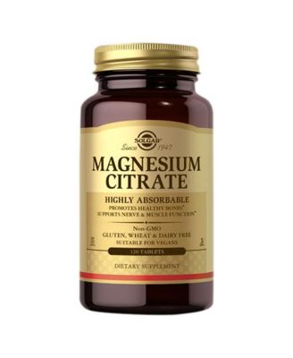 Magnesium Citrate Tablets ,120 Tabs