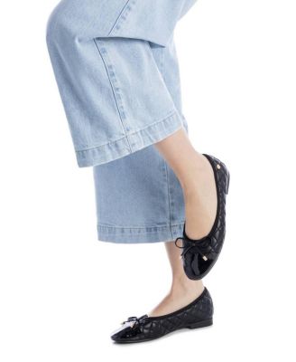 Women's Casual Cap Toe Ballet Flats By XTI