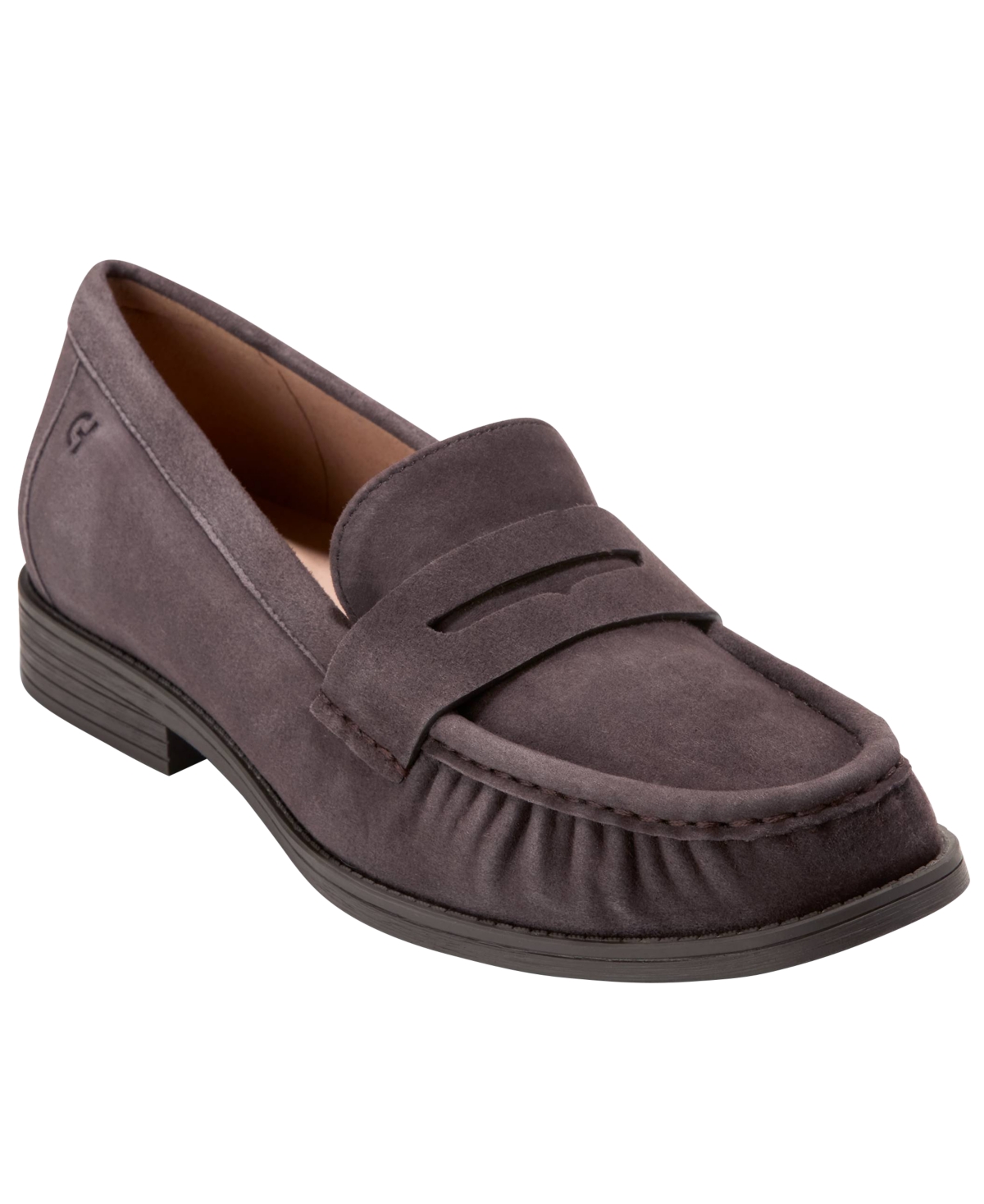 Cole Haan Women's Stassi Soft Loafers - Dark Chocolate Suede