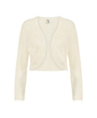Women's Eyelash Knit Bolero