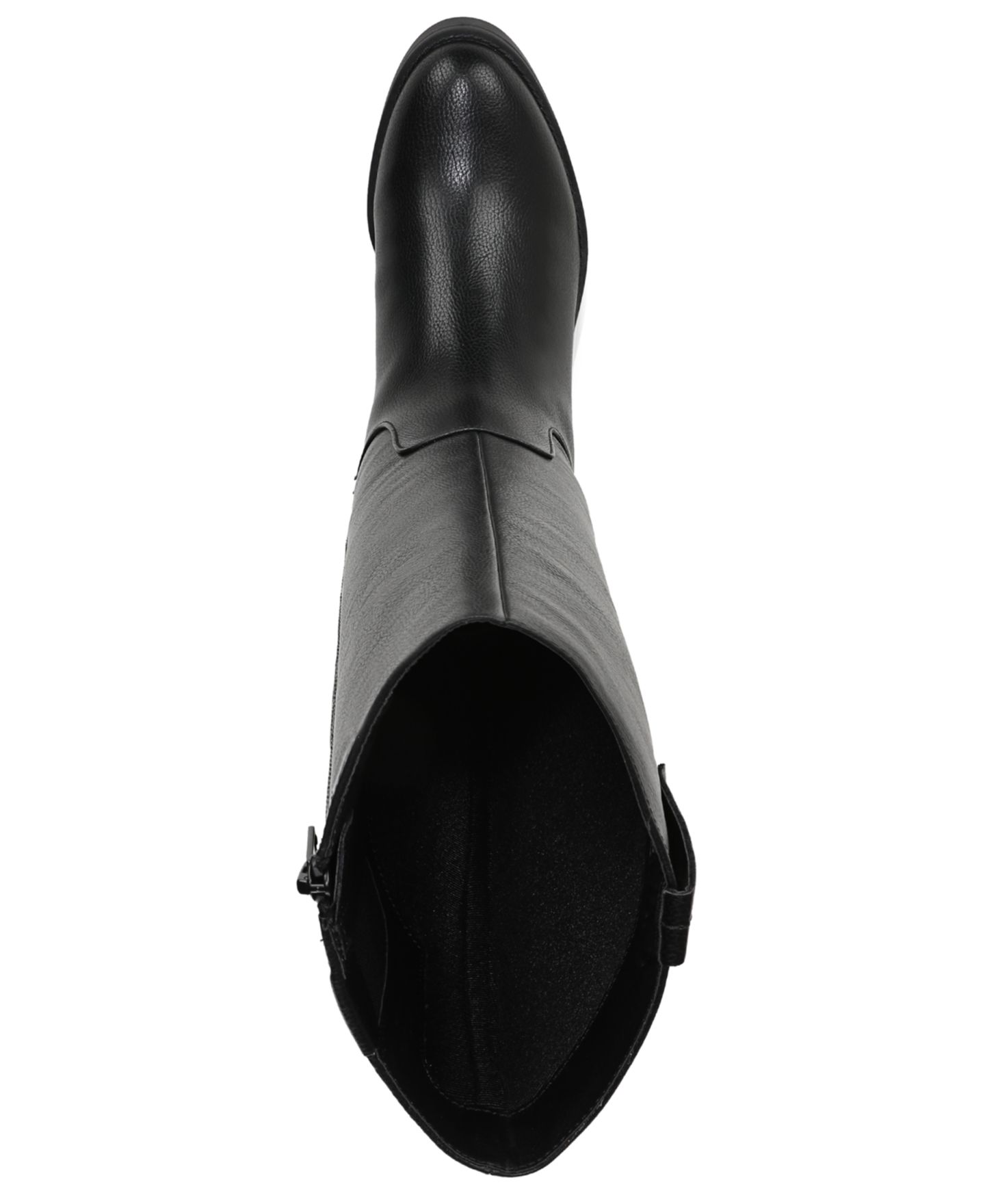 Женские ботинки LifeStride Brinley Round Toe Tall Boots, Regular & Wide Calf, цвет: Чёрный — фото 4