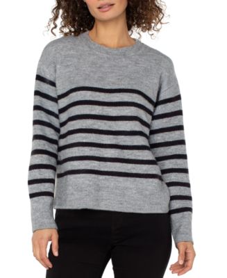 Liverpool Los Angeles Women's Long Sleeve Crew Neck Dropped