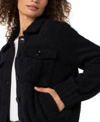 Women's Collared Bomber Jacket