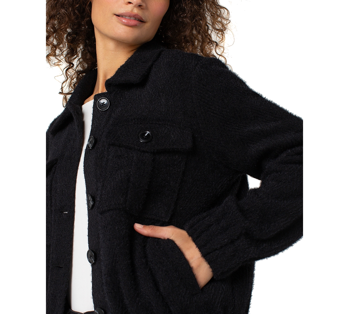 Liverpool Los Angeles Women's Collared Bomber Jacket