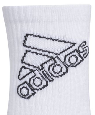 Boys 5-7 Cushioned Mixed 2.0 Mesh Panels Crew Socks, 6-Pack