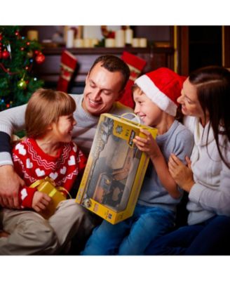 1:16 Kids' Play RC Excavators and Bulldozer Vehicles Toys with Metal Shovel/Spray/Lights/Sounds